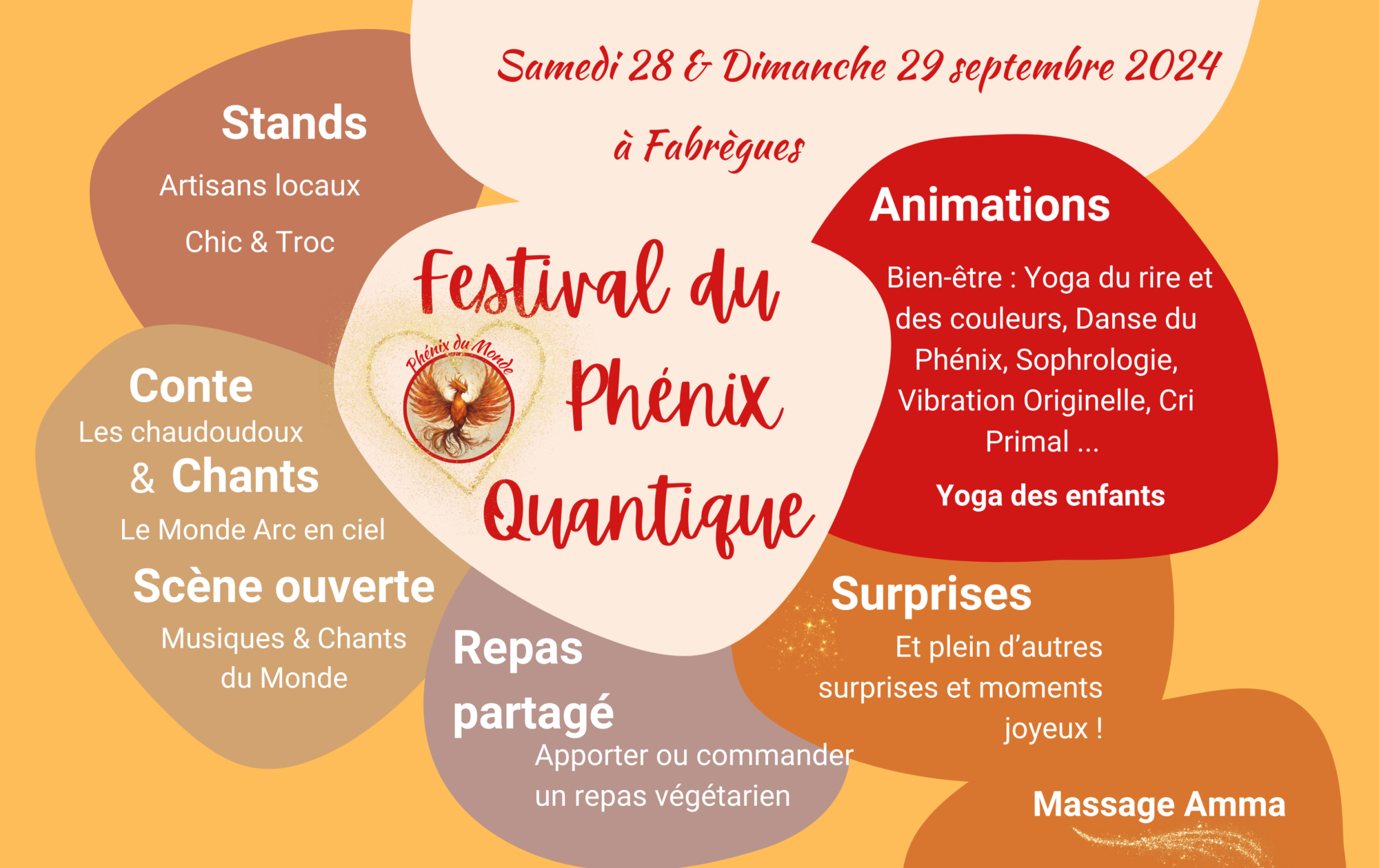 Bandeau affiche présentation Festival du Phénix Quantique