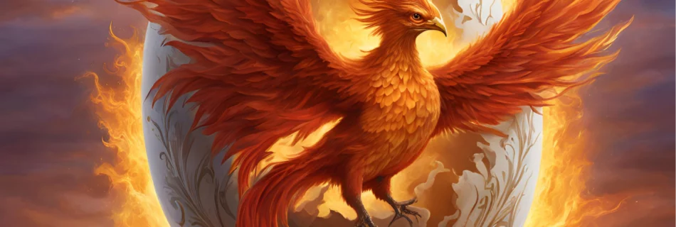 Image de la naissance d'un phénix