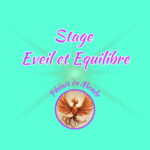 Affichette stage en nature Eveil et équilibre