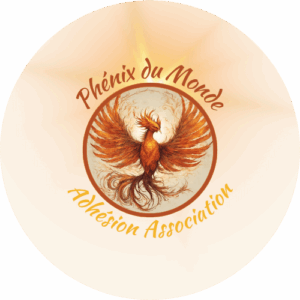 Affichette d'adhésion à l'association Phénix du Monde