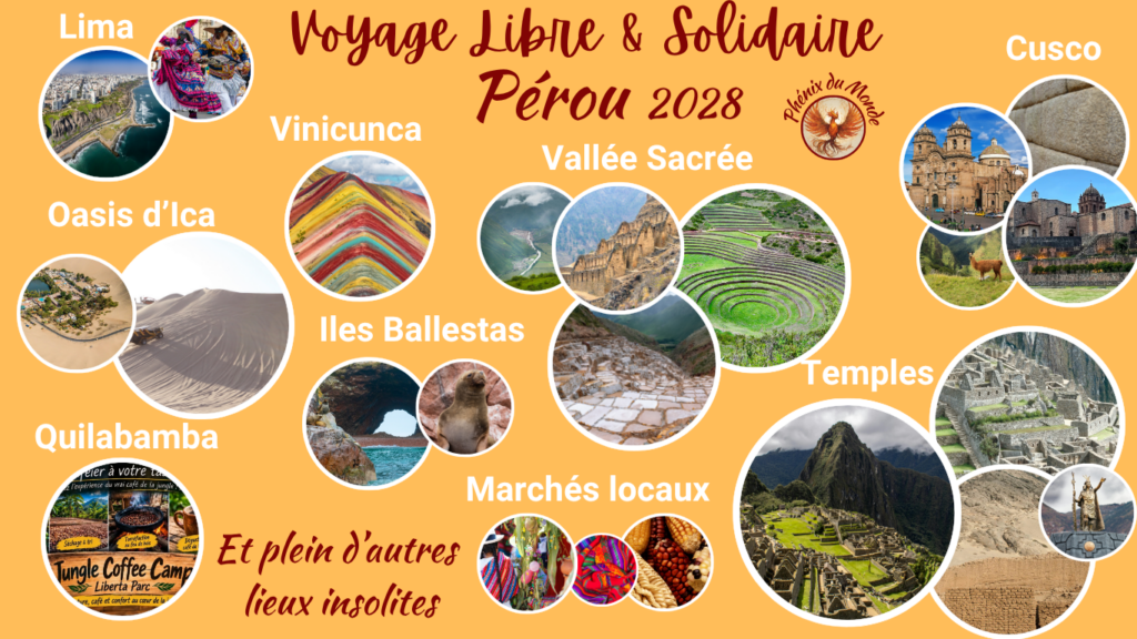 Conditions génarales de participation aux voyages associatifs - Voyage au Pérou 2028